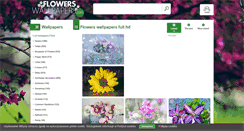 Desktop Screenshot of flowers-wallpapers.com